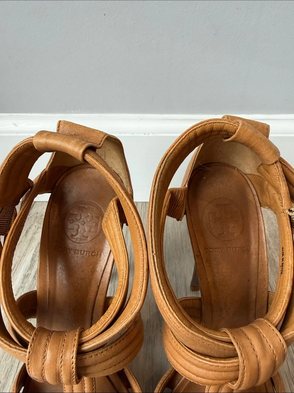 Tory Burch Strappy High Heel Sandals 8.5